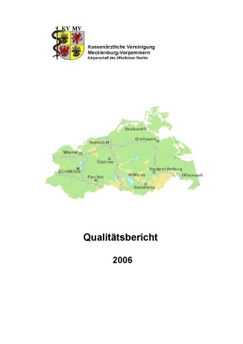 Qualitätsbericht der KVMV für das Jahr 2006 (c) KVMV