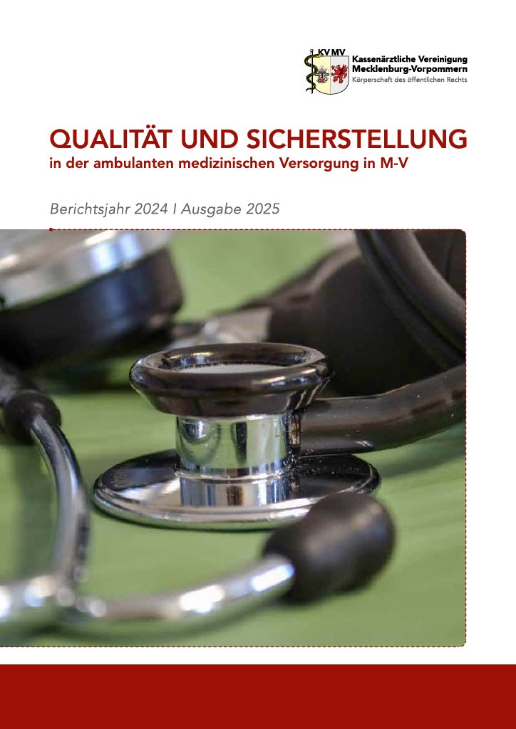 Qualitätsbericht der KVMV für das Jahr 2024 (c) KVMV